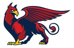 Griffin creature mascot