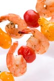 Grilled shrimps stock photos Grilled shrimps stock photos