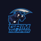 Grim Reaper Bold Mascot or Logo Vector Design vector illustration Grim Reaper Bold Mascot or Logo Vector Design vector illustration