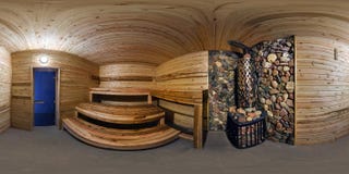 GRODNO VITRYSSLAND - JUNI 6, 2015: Fulla sfäriska 360 vid 180 grader sömlös panorama i equirectangular på lika avstånd projektion royaltyfria bilder GRODNO VITRYSSLAND - JUNI 6, 2015: Fulla sfäriska 360 vid 180 grader sömlös panorama i equirectangular på lika avstånd projektion royaltyfria bilder