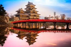 grodowy Japan Matsumoto zdjęcia royalty free grodowy Japan Matsumoto zdjęcia royalty free