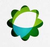 Groen eco ongebruikelijk concept als achtergrond - bloemen stock illustratie Groen eco ongebruikelijk concept als achtergrond - bloemen stock illustratie