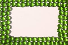 Groen kiezelstenenframe royalty-vrije stock afbeeldingen Groen kiezelstenenframe royalty-vrije stock afbeeldingen