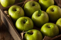 Groene Oma Smith Apple stock foto's Groene Oma Smith Apple stock foto's