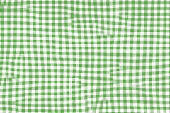 Groene picknick algemene stof met geregelde patronen en textuur vector illustratie Groene picknick algemene stof met geregelde patronen en textuur vector illustratie
