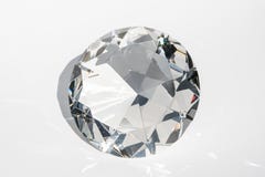 Grote decoratieve diamant stock fotografie Grote decoratieve diamant stock fotografie