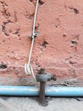 Grounding electrical equipment, indoor stock image Grounding electrical equipment, indoor stock image