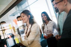 Group of business people.Business people sharing their new ideas. royalty free stock photos Group of business people.Business people sharing their new ideas. royalty free stock photos