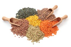 Group of lentils