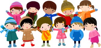 Group Of Happy Children Royalty Free Stock Photos