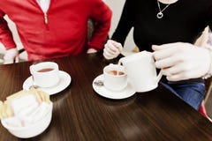 Coffee with friends royalty free stock photography Coffee with friends royalty free stock photography