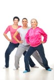 Group of women doing fitness stock photos Group of women doing fitness stock photos