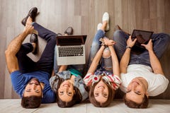 Group of young people stock photography Group of young people stock photography