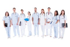 Große Gruppe Doktoren und Krankenschwestern in der Uniform stockfotos Große Gruppe Doktoren und Krankenschwestern in der Uniform stockfotos