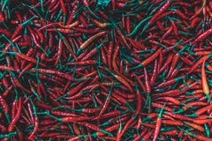 Große Menge Pfeffer der roten Paprikas lizenzfreie stockbilder Große Menge Pfeffer der roten Paprikas lizenzfreie stockbilder
