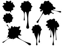 Grunge Black Circle Splatter Stock Illustration - Image: 2728519