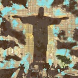 Grunge Christ vektor abbildung Grunge Christ vektor abbildung