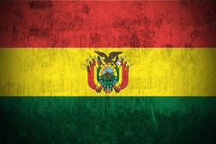 Grunge Flag Of Bolivia Royalty Free Stock Photos