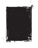 Grunge Frame - Black Royalty Free Stock Images Grunge Frame - Black Royalty Free Stock Images