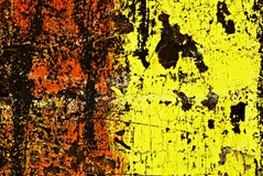 Grunge Geschilderde Bakstenen muur stock illustratie Grunge Geschilderde Bakstenen muur stock illustratie