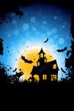 Grunge Hintergrund für Halloween-Party stock abbildung Grunge Hintergrund für Halloween-Party stock abbildung