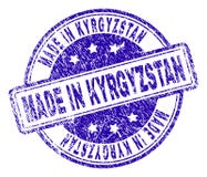 Grunge Textured MADE IN KYRGYZSTAN Stamp Seal vector illustration Grunge Textured MADE IN KYRGYZSTAN Stamp Seal vector illustration