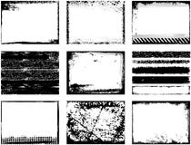 Grunge Vector Frames Stock Photography Grunge Vector Frames Stock Photography