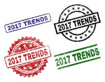 Grunge текстурировал 2017 уплотнений штемпеля ТЕНДЕНЦИЙ иллюстрация штока Grunge текстурировал 2017 уплотнений штемпеля ТЕНДЕНЦИЙ иллюстрация штока
