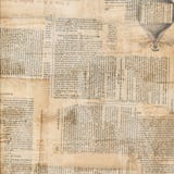 Grungy Antieke krantendocument collage Grungy Antieke krantendocument collage