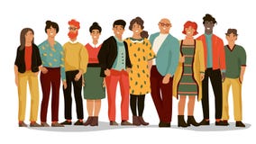 Grupa r??norodni ludzie Biurowego pracownika drużyna młodzi szczęśliwi mężczyźni i kobiety, kreskówki pracownicy portrety Wektoro royalty ilustracja Grupa r??norodni ludzie Biurowego pracownika drużyna młodzi szczęśliwi mężczyźni i kobiety, kreskówki pracownicy portrety Wektoro royalty ilustracja