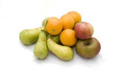Grupo de fruta Imagem de Stock Royalty Free
