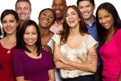 Grupo diverso de amigos que hablan y que ríen foto de archivo Grupo diverso de amigos que hablan y que ríen foto de archivo