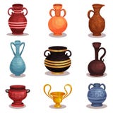 Vaso Dourado Bonito Da Argila Foto de Stock - Imagem de ...