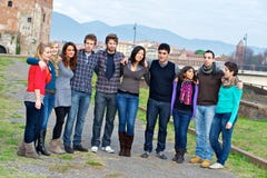Gruppo di persone multiculturale fotografia stock Gruppo di persone multiculturale fotografia stock