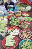 GRÖNSAK FÖR MARKNAD FÖR CAMBODJA SRA EM-STAD fotografering för bildbyråer GRÖNSAK FÖR MARKNAD FÖR CAMBODJA SRA EM-STAD fotografering för bildbyråer