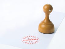 Guarantee Rubber stamp