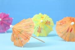 Guarda-chuvas japoneses Fotografia de Stock Royalty Free Guarda-chuvas japoneses Fotografia de Stock Royalty Free