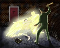 Free Guardian Angel Stock Photography - 12351292