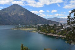 Guatemala panorâmico do lago Atitlan das paisagens fotos de stock royalty free Guatemala panorâmico do lago Atitlan das paisagens fotos de stock royalty free