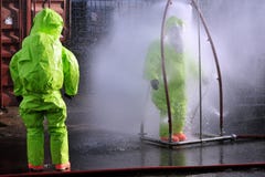 Guerra chimica e biologica immagine stock Guerra chimica e biologica immagine stock