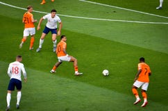 GUIMARAES, PORTUGAL - June 05, 2019: Football player during the UEFA Nations League semi Finals match between national team