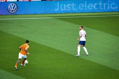 GUIMARAES, PORTUGAL - June 05, 2019: Memphis Depay player during the UEFA Nations League semi Finals match between national team