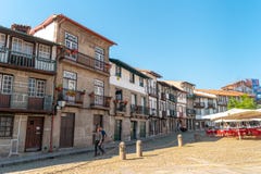 GUIMARAES, PORTUGAL - VERS EN AVRIL 2018 : Oliveira Plaza de Histor images stock GUIMARAES, PORTUGAL - VERS EN AVRIL 2018 : Oliveira Plaza de Histor images stock