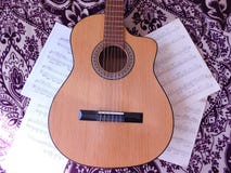 Guitare photo libre de droits Guitare photo libre de droits