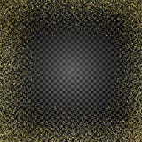 Guld- blänka textur på isolerad bakgrund Guld- regn En explosion av guld- konfettier vektor för bild för designelementillustratio stock illustrationer Guld- blänka textur på isolerad bakgrund Guld- regn En explosion av guld- konfettier vektor för bild för designelementillustratio stock illustrationer