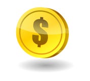 guld- dollar royaltyfri illustrationer guld- dollar royaltyfri illustrationer