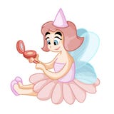 Gulligt felikt göra för prinsessa utgör Sk?nhetsmedel f?r barn vektor illustrationer Gulligt felikt göra för prinsessa utgör Sk?nhetsmedel f?r barn vektor illustrationer