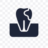 Gum transparent icon. Gum symbol design from Dentist collection. stock illustration Gum transparent icon. Gum symbol design from Dentist collection. stock illustration