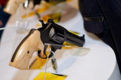 Gun Display Stand stock photos Gun Display Stand stock photos
