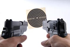 Guns shoot royalty free stock photos Guns shoot royalty free stock photos